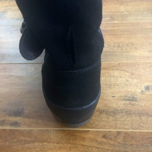 pajar Natasha Faux-Fur Waterproof Winte Black Boot - Picture 15 of 16